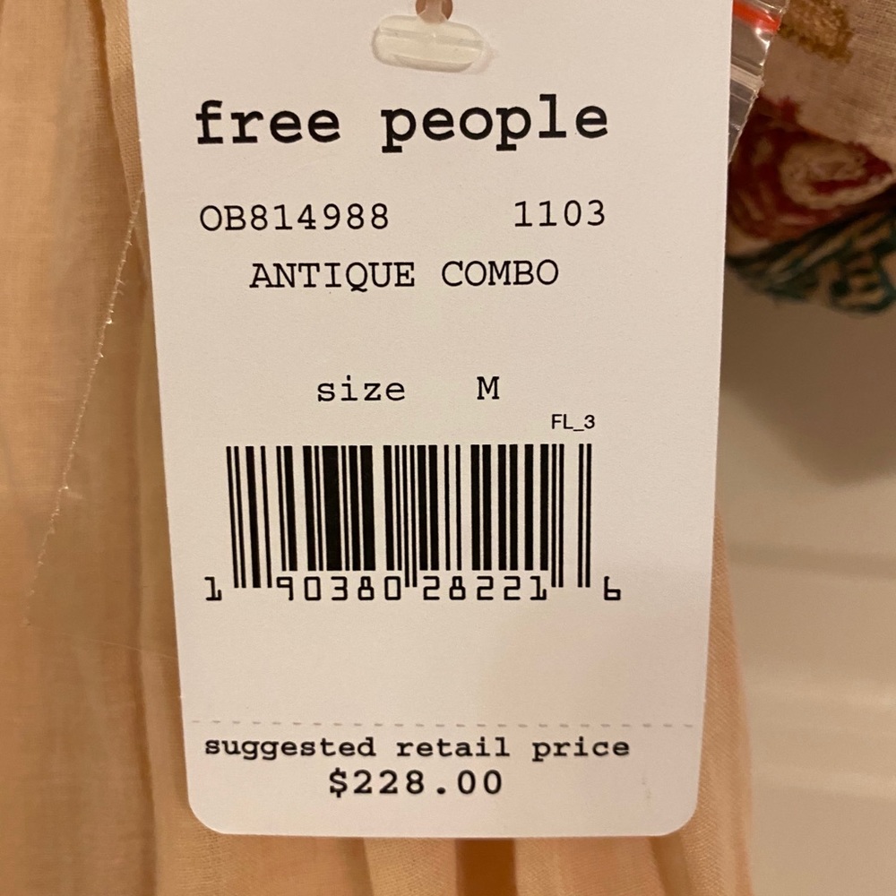 RARE FREE PEOPLE Midi Mesa Dress - Picture 7 of 7